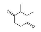 2,3-dimethylcyclohexane-1,4-dione Structure