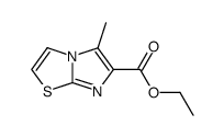 5-methyl-imidazo[2,1-b]thiazole-6-carboxylic acid ethyl ester Structure