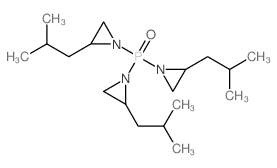 1-bis[2-(2-methylpropyl)aziridin-1-yl]phosphoryl-2-(2-methylpropyl)aziridine picture