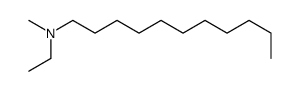 N-ethyl-N-methylundecan-1-amine结构式