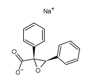 β-phenyl-α-phenylglycidate结构式