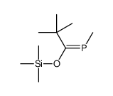 (2,2-dimethyl-1-trimethylsilyloxypropylidene)-methylphosphane结构式