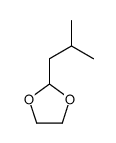 2-(2-methylpropyl)-1,3-dioxolane Structure