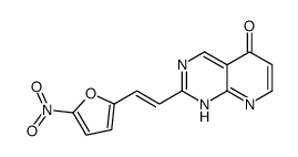 2-[2-(5-nitrofuran-2-yl)ethenyl]-8H-pyrido[2,3-d]pyrimidin-5-one Structure