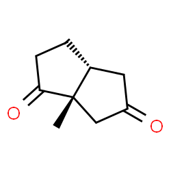 1,5-Pentalenedione,hexahydro-6a-methyl-,(3aR,6aS)-(9CI)结构式