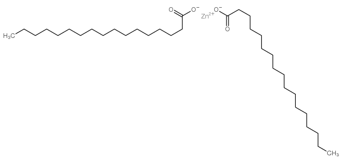 zinc,heptadecanoate Structure