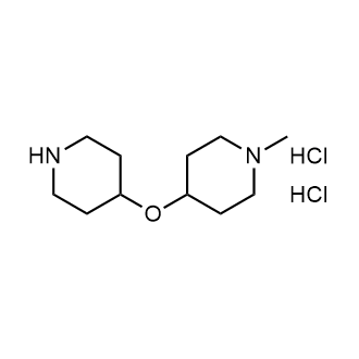 1-甲基-4-(哌啶-4-基氧基)哌啶二盐酸盐结构式