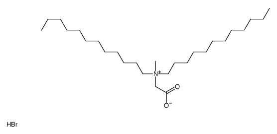 carboxymethyl-didodecyl-methylazanium,bromide结构式