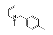 methyl-[(4-methylphenyl)methyl]-prop-2-enylsilane结构式