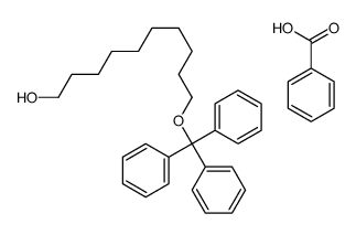 benzoic acid,10-trityloxydecan-1-ol结构式