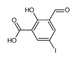 3-formyl-2-hydroxy-5-iodobenzoic acid Structure