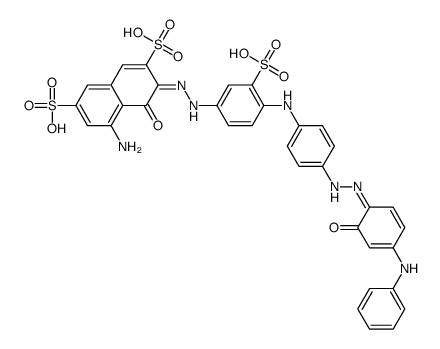 C.I. Acid Blue 134 Structure