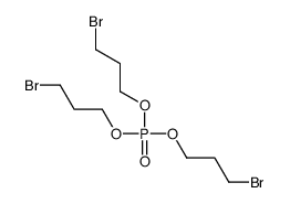 tris(3-bromopropyl) phosphate结构式