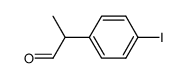 2-(4-iodophenyl)propanal Structure