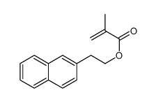 2-naphthylethyl methacrylate Structure