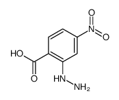 Benzoic acid, 2-hydrazino-4-nitro- (9CI) Structure