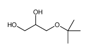 3-[(2-methylpropan-2-yl)oxy]propane-1,2-diol structure