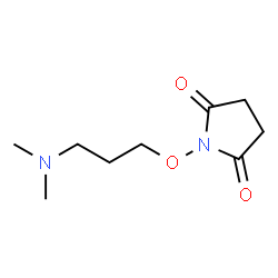 2,5-Pyrrolidinedione,1-[3-(dimethylamino)propoxy]-(9CI) Structure