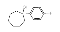 1-(4-Fluorophenyl)cyclopentanol结构式