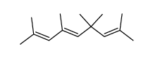 2,4,4,6,8-Pentamethylnona-2,5,7-triene Structure