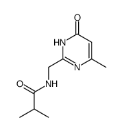 2-[(isobutyrylamino)methyl]-6-methylpyrimidin-4(3H)-one Structure