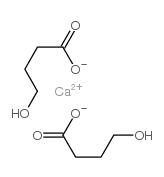 calcium,4-hydroxybutanoate结构式