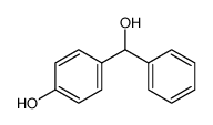 α-(p-hydroxyphenyl)-α-phenylmethanol structure