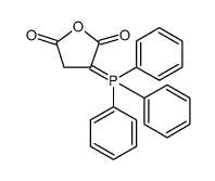 2,5-Furandione, dihydro-3-(triphenylphosphoranylidene) Structure