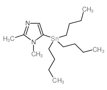 1,2-Dimethyl-5-tributylstannanyl-1H-imidazole picture