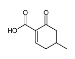 4-methyl-6-oxo-cyclohex-1-enecarboxylic acid Structure