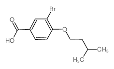 3-BROMO-4-(ISOPENTYLOXY)BENZOIC ACID图片