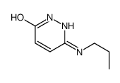 3-(propylamino)-1H-pyridazin-6-one结构式