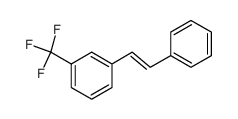 (E)-3-trifluoromethylstilbene Structure