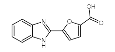 5-(1H-Benzimidazol-2-yl)-furan-2-carboxylic acid Structure