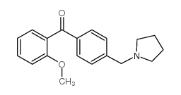 2-METHOXY-4'-PYRROLIDINOMETHYL BENZOPHENONE picture