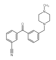 3-CYANO-3'-(4-METHYLPIPERAZINOMETHYL) BENZOPHENONE图片