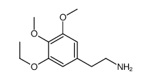 2-(3-ethoxy-4,5-dimethoxyphenyl)ethanamine Structure