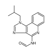 Formamide, N-[1-(2-methylpropyl)-1H-imidazo[4,5-c]quinolin-4-yl]结构式