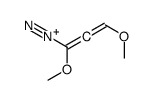 1,3-dimethoxypropa-1,2-diene-1-diazonium结构式