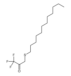 3-dodecylsulfanyl-1,1,1-trifluoropropan-2-one结构式