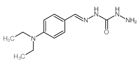 Carbonicdihydrazide, [[4-(diethylamino)phenyl]methylene]- (9CI)结构式