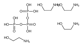 triphosphoric acid, compound with 2-aminoethanol (1:4) Structure