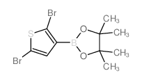 2,5-二溴噻吩-3-硼酸频那醇酯图片