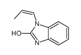 2H-Benzimidazol-2-one,1,3-dihydro-1-(1-propenyl)-,(E)-(9CI) Structure