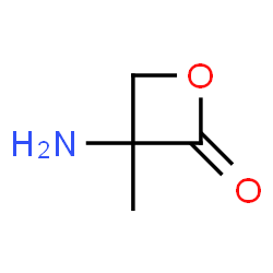 2-Oxetanone,3-amino-3-methyl-(9CI) Structure