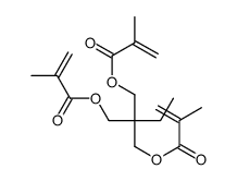 Trimethylolpropane trimethylacrylate Structure