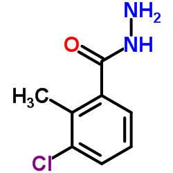 3-Chloro-2-methylbenzohydrazide结构式