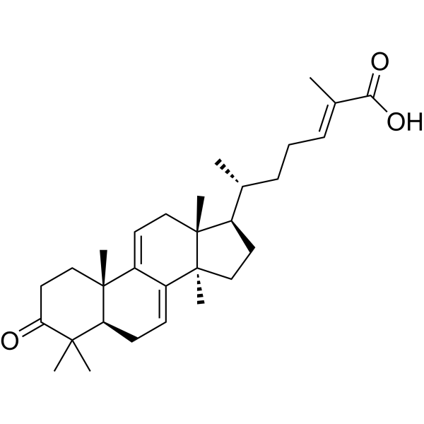 灵芝酸 S结构式