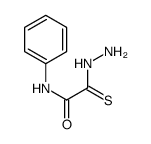 2-hydrazinyl-N-phenyl-2-sulfanylideneacetamide Structure