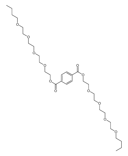 bis[2-[2-[2-(2-butoxyethoxy)ethoxy]ethoxy]ethyl] benzene-1,4-dicarboxylate Structure